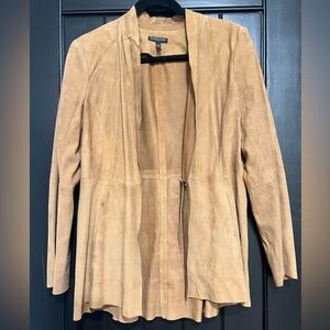 Eileen Fisher suede jacket
